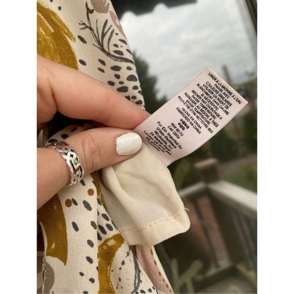 Free People (x Resolve) Pebble Fate CREPE MAXI SKIRT Paisley, Sz 12, MSRP $128 - Picture 6 of 13